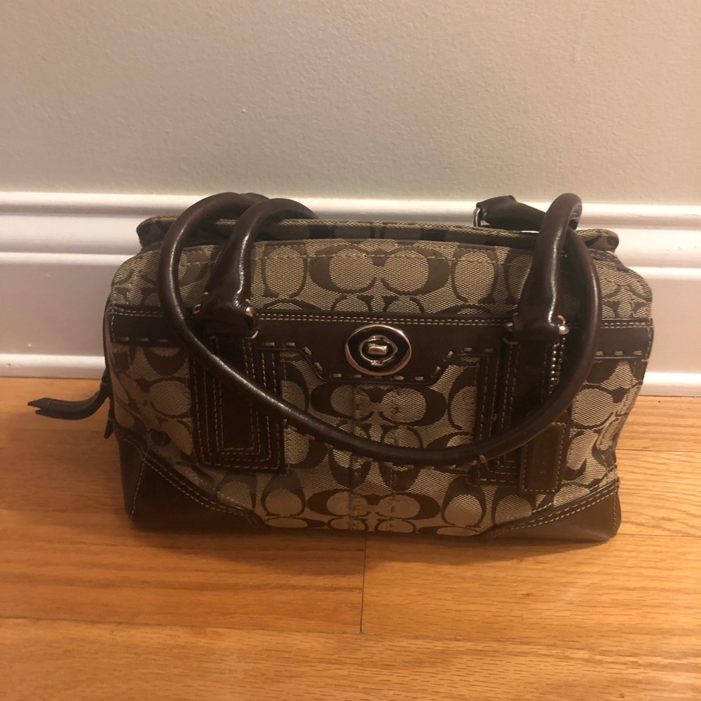 Authentic Brown Coach purse